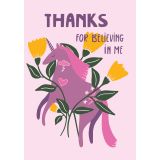 Card - Thanks For Believing In Me by Aidi Riera