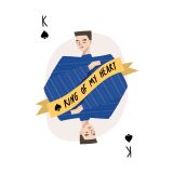 Card - King Of My Heart by Aristration