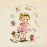 Card - Bella Vintage - 100mm x 100mm