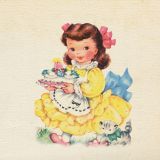 Card - Bella Vintage - 100mm x 100mm