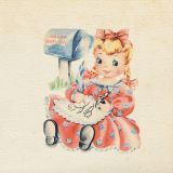 Card - Bella Vintage - 100mm x 100mm