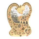Card - Giraffes by Bronwyn Seedeen