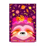 Card - Pink Sloth by Bronwyn Seedeen