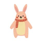 Card - Cute Animals - 100mm x 100mm