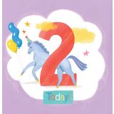 Card -  Unicorn Is Two Today by Cat MacInnes