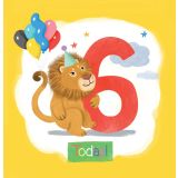 Card - Lion Is Six Today S by Cat MacInnes