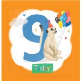 Card - Meerkat Is Nine Today S by Cat MacInnes