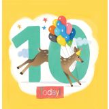 Card - Deer Is Ten Today by Cat MacInnes