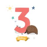 Card - Echidna is Three by Cat MacInnes