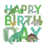 Card - Birthday Dinosaurs by Cat MacInnes