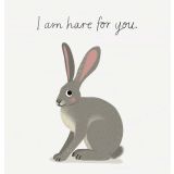 Card - I Am Hare For You by Cat MacInnes