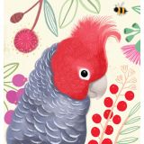 Card - Gang Gang Cockatoo by Cat MacInnes