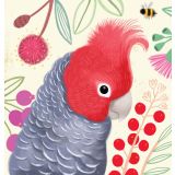 Card - Gang Gang Cockatoo S by Cat MacInnes