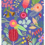 Card - Purple Botanical by Cat MacInnes