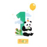 Card -  Panda Is One Today by Cat MacInnes