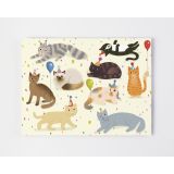 Placemats - Cat Party by Cat MacInnes
