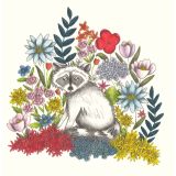 Card - Raccoon by Cecilia Battaini