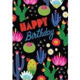 Card - Happy Birthday Cacti by Chrisillo