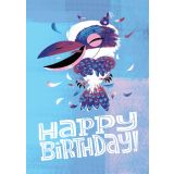 Card - Happy Birthday, Kookaburra by Chrisillo