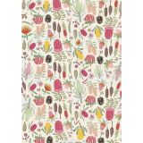 Wrapping Sheets - Pink Banksias by Cat MacInnes