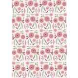 Wrapping Sheets - Pink Eucalyptus by Cat MacInnes