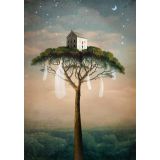 Card - House In A High Tree by Catrin