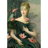 Card - Flamingo Portrait by Catrin