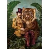 Card - The Captain & His Tiger by Catrin