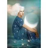 Card - The Moon by Catrin