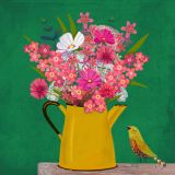 Card - Yellow Vase by Deb Hudson