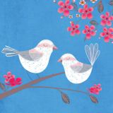 Card - Two Birds by Deb Hudson