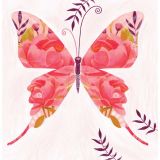 Card - Pink Butterfly by Deb Hudson