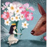 Card - Fairy & Deer by Deb Hudson