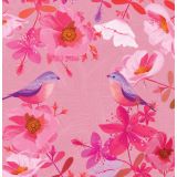 Card - Pink & Purple Birds by Deb Hudson