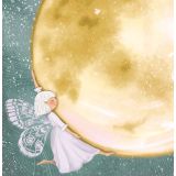 Card - Fairy Holding The Moon by Deb Hudson