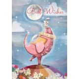 Card - Best Wishes by Deb Hudson