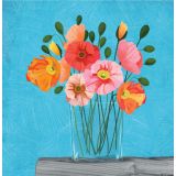 Card - Poppies S by Deb Hudson