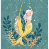 Card - Unicorn Dolphin & Mermaid S by Deb Hudson