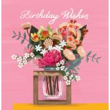 Card - Birthday Wishes S by Deb Hudson