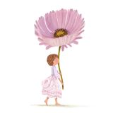Card - Fairy Holding A Daisy by Deb Hudson