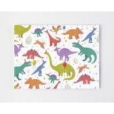 Placemats - Dinosaur Party by Cat MacInnes