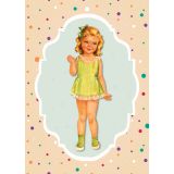 Card - Dress Me Dolls - 125mm x 175mm