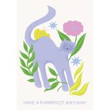 Card - Have a Purrrfect Birthday by Melissa Donne