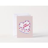 Card - Just Married Purple by Duchess Plum