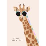 Card - Happy Birthday Giraffe by Duchess Plum