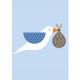 Card - Blue Bird by Ella Leach