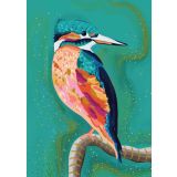 Card - Colourful Kookaburra by Emma Whitelaw