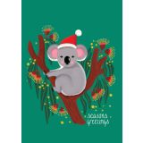 Card - Koala Christmas by Emma Whitelaw