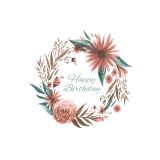 Card - Floral Bird Range - 100mm x 150mm