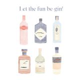 Card - Let the Fun Be-Gin by Studio Geneva